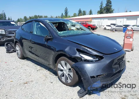 2024 Tesla Model Y Long Range Dual Motor All-Wheel Drive из США, поврежденный, VIN 7SAYGDEE2RF075343